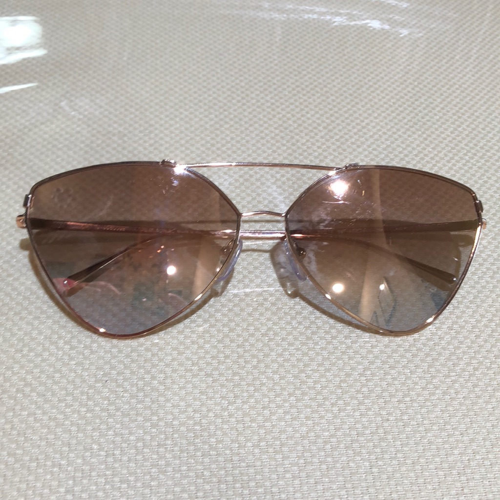 Authentic Prada Mirrored Aviator Sunglasses
